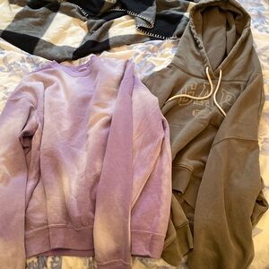Bundle of hoodies